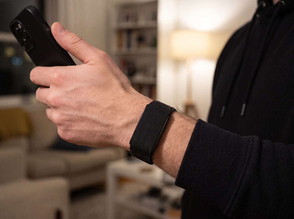 Amazfit Helio Strap am Handgelenk